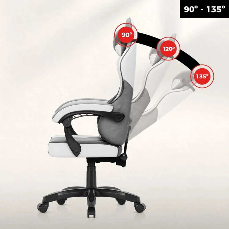 Fotel gamingowy Huzaro Force 2.7 Grey