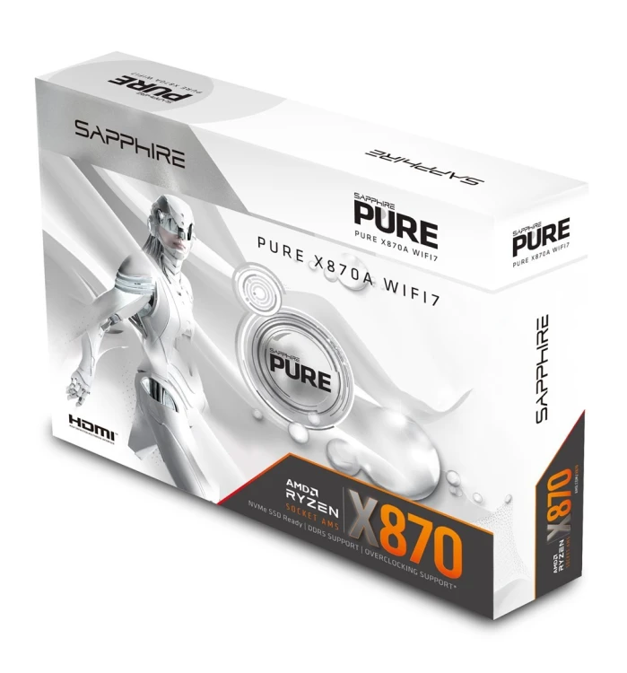 Płyta główna SAPPHIRE PURE X870A WIFI 7