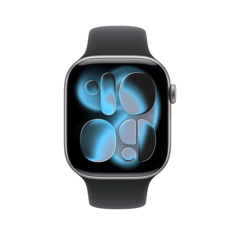 Apple Watch Series 11 OLED 46 mm Cyfrowy 416 x 496 px Ekran dotykowy 5G Szary Wi-Fi GPS