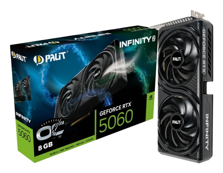 Karta graficzna VGA PCIE16 RTX5060 8GB GDDR7 PALIT