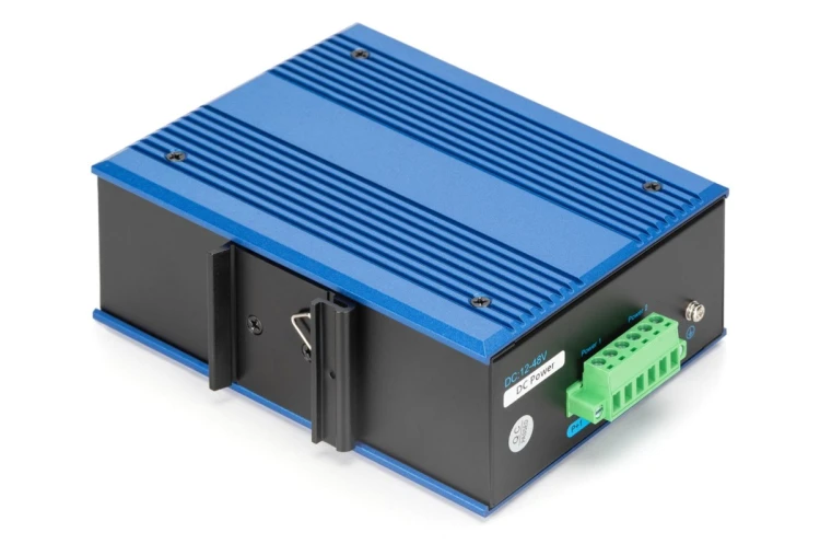 Industrialny 8+2-Port Gigabit Ethernet Switch 8 Port GE RJ 54, 2 GE SFP Port