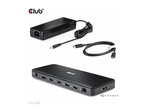 CLUB3D Club 3D, Dockingstation TB4 12 in 1