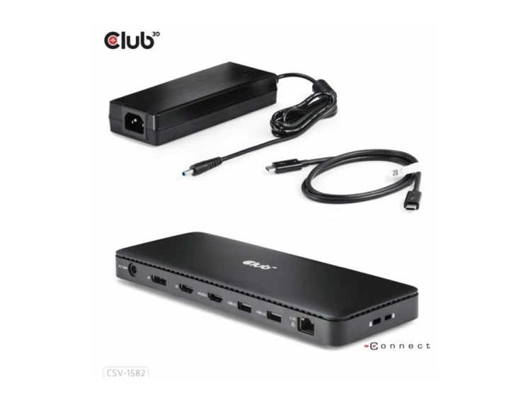 CLUB3D Club 3D, Dockingstation TB4 12 in 1