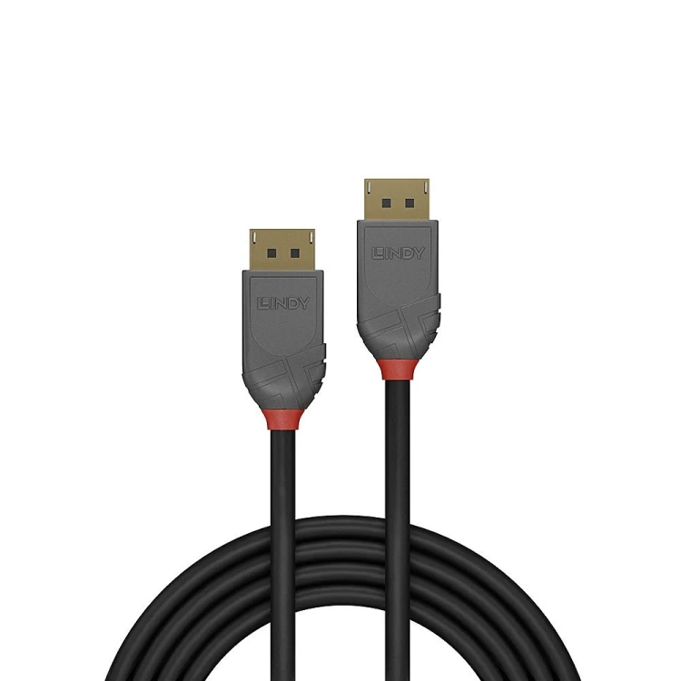 Lindy 36487 kabel DisplayPort 15 m Czarny