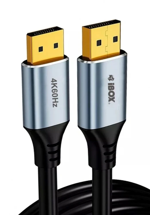 Kabel DisplayPort 4k60Hz złota wtyczka 2m