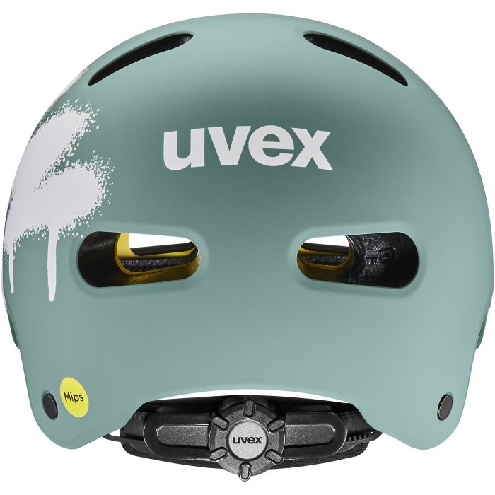 Kask rowerowy dziecięcy UVEX Kid 4 Style MIPS, green