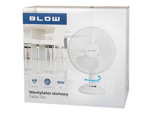 BLOW WENTYLATOR BIURKOWY 12''/30CM 40W BIAŁY