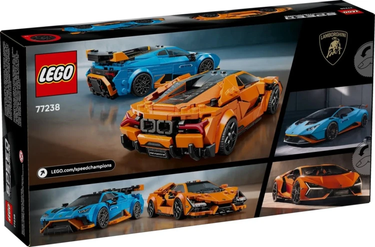 LEGO SPEED CHAMPIONS 77238 Lamborghini Revuelto i Huracán STO