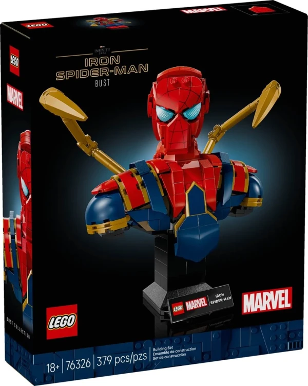 LEGO MARVEL 76326 Popiersie Iron Spider-Mana