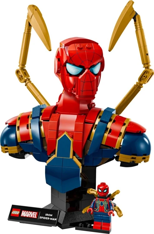 LEGO MARVEL 76326 Popiersie Iron Spider-Mana