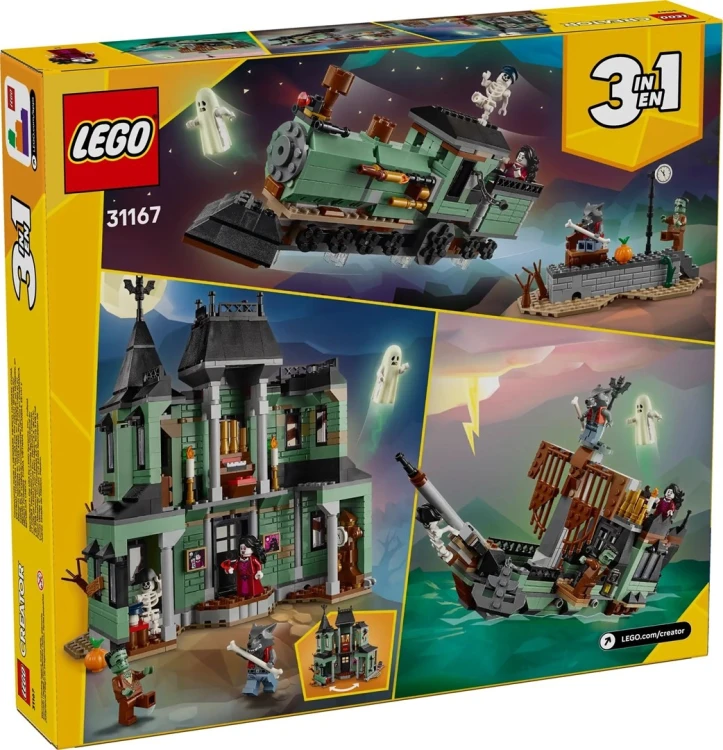 LEGO CREATOR 3 W 1 31167 Nawiedzona rezydencja