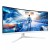 Philips 34M2C5501A/00 monitor komputerowy 86,4 cm (34") 3440 x 1440 px Wide Quad HD LCD Biały