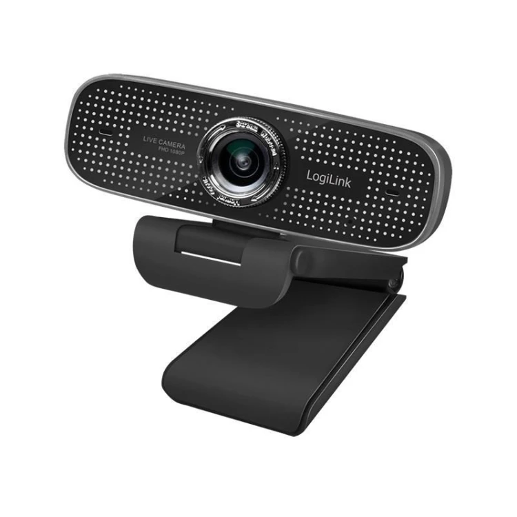 LogiLink UA0378 kamera internetowa 2 MP 1920 x 1080 px USB 2.0 Czarny