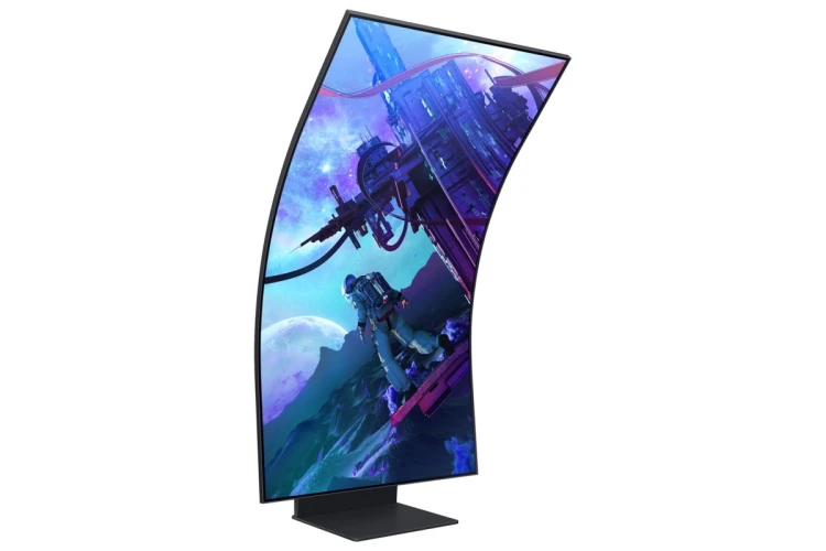 Samsung G97NC monitor komputerowy 139,7 cm (55") 3840 x 2160 px 4K Ultra HD LED Czarny