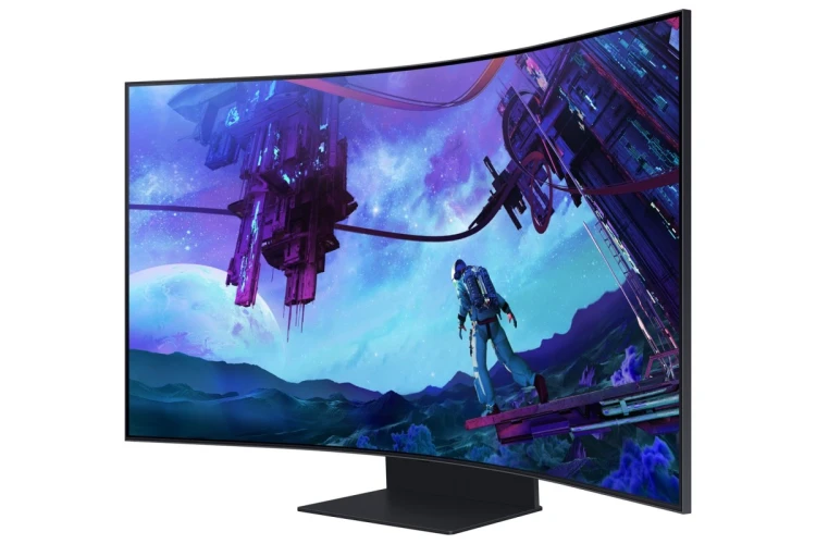 Samsung G97NC monitor komputerowy 139,7 cm (55") 3840 x 2160 px 4K Ultra HD LED Czarny