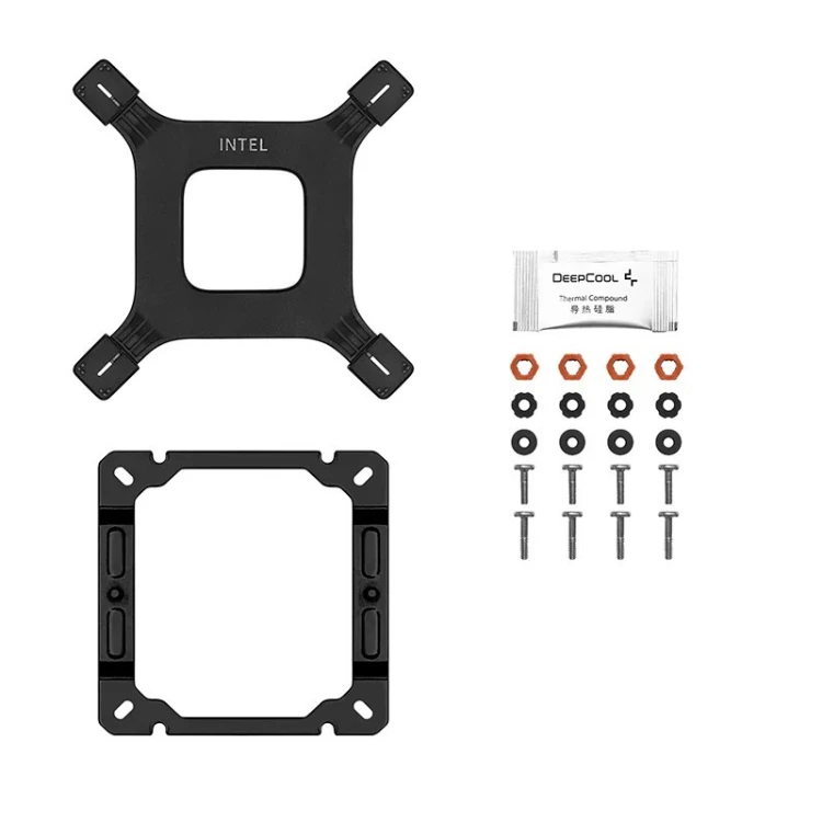DeepCool AG500 BK ARGB V2 Procesor Chłodnica powietrza 11,9 cm Czarny