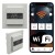 Termostat Heatit WiFi6 White RAL 9003 Wi-Fi Thermostat 3600W 16A Biały