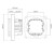 Termostat Heatit WiFi6 White RAL 9003 Wi-Fi Thermostat 3600W 16A Biały
