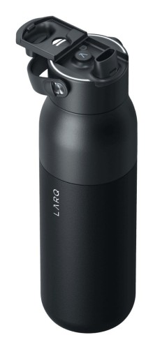 LARQ Bottle PureVis 2 - inteligentna samoczyszcząca butelka filtrująca - światło UV-C, 1L (obsidian black)