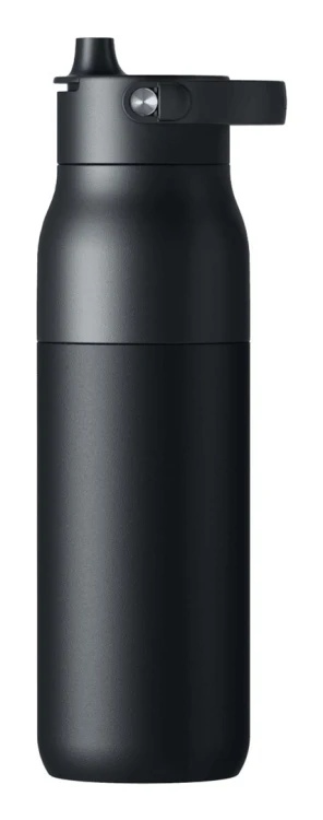 LARQ Bottle PureVis 2 - inteligentna samoczyszcząca butelka filtrująca - światło UV-C, 1L (obsidian black)