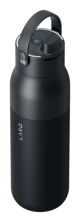 LARQ Bottle PureVis 2 - inteligentna samoczyszcząca butelka filtrująca - światło UV-C, 1L (obsidian black)