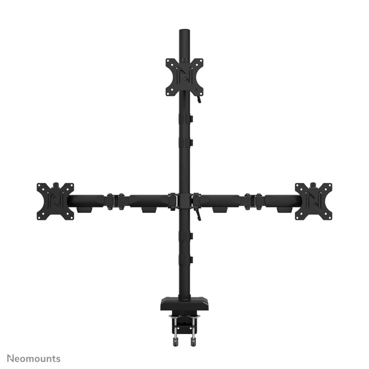 Neomounts DS60-600BL2-1 uchwyt / stojak do monitorów 81,3 cm (32") Biurko Czarny