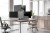 Neomounts DS60-600BL2-1 uchwyt / stojak do monitorów 81,3 cm (32") Biurko Czarny