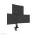 Neomounts DS60-600BL2-1 uchwyt / stojak do monitorów 81,3 cm (32") Biurko Czarny
