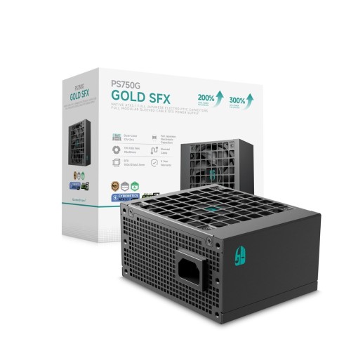 Gamer Storm PS750G moduł zasilaczy 750 W 20+4 pin ATX SFX Czarny