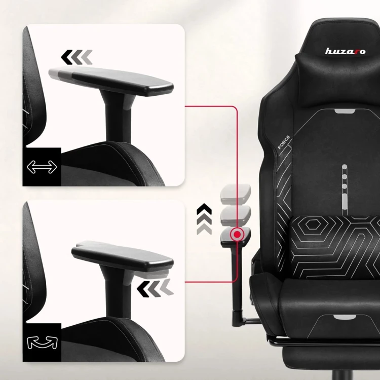 Fotel gamingowy Huzaro Force 8.1 Black