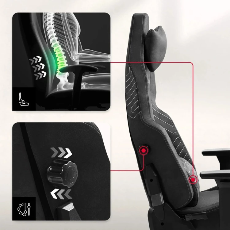 Fotel gamingowy Huzaro Force 8.1 Black