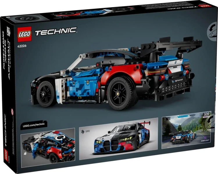 LEGO TECHNIC 42226 Samochód wyścigowy BMW M4 GT3 EVO