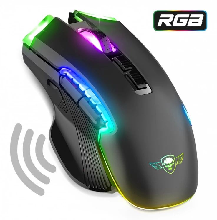 Spirit of Gamer ELITE M70 myszka Gaming Po prawej stronie RF Wireless + Bluetooth Optyczny 4800 DPI