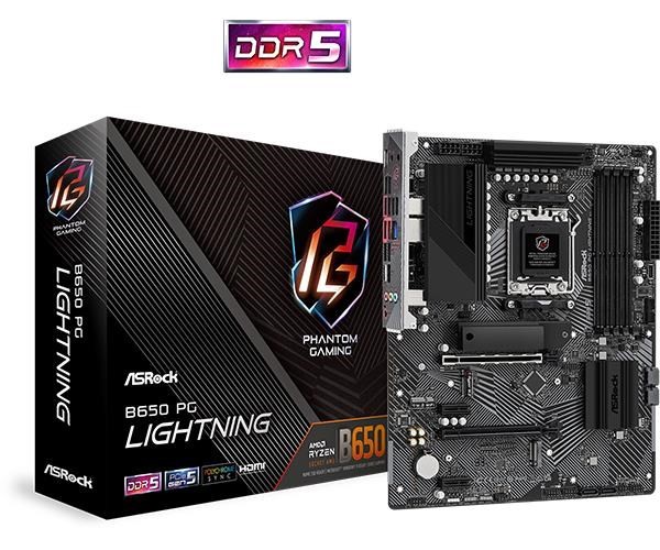 Płyta główna Asrock B650 PG LIGHTNING  Socket AM5 ATX