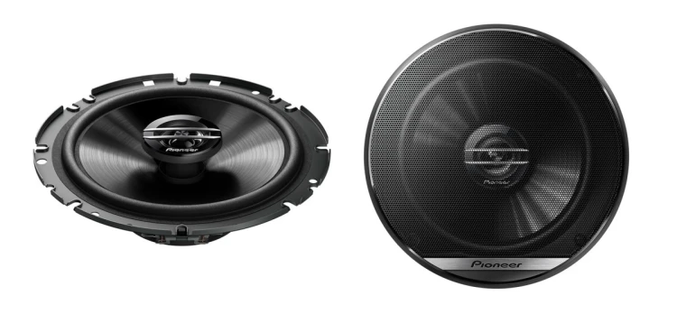 Głośniki samochodowe Pioneer TS-G1720F (okrągły, 2-drożny, 300W, 2szt.)