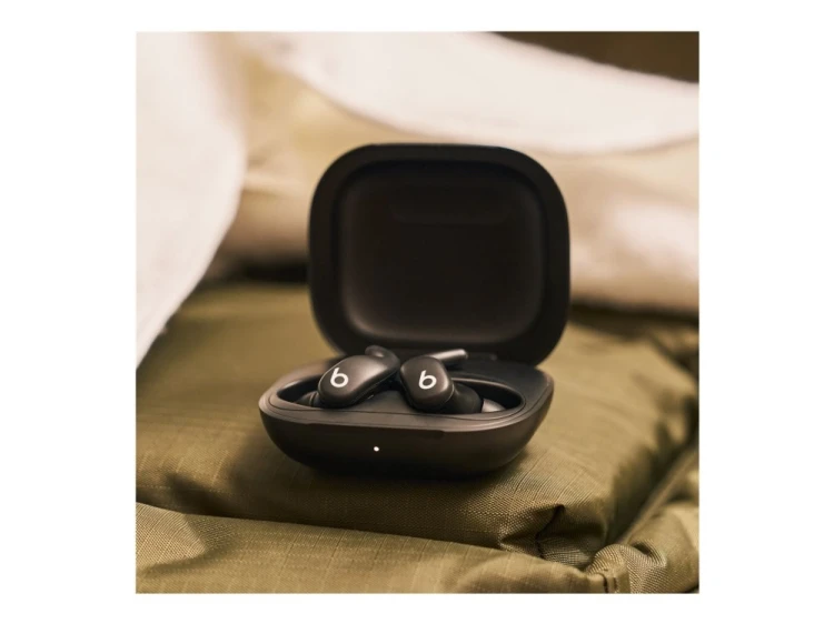 Apple Powerbeats Fit Jet Black - słuchawki dokanałowe, czarne