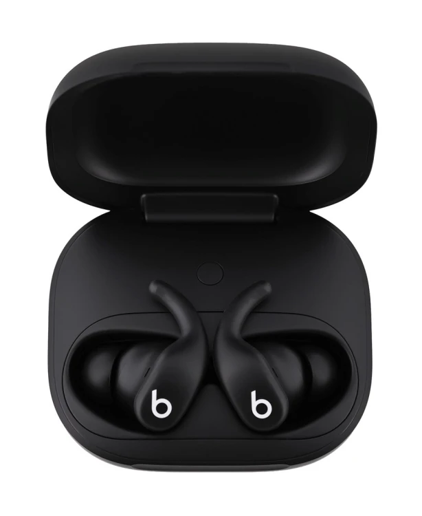Apple Powerbeats Fit Jet Black - słuchawki dokanałowe, czarne