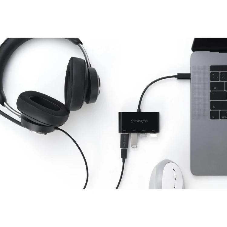 Kensington Koncentrator 4-portowy CH1200, USB-C, 10 Gb/s