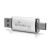 MediaRange MR941-1 pamięć USB 1 TB USB Type-A / USB Type-C 3.2 Gen 1 (3.1 Gen 1) Srebrny
