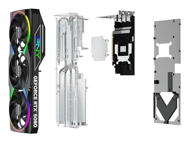 PNY VCG508016TFXXPB1-O karta graficzna NVIDIA GeForce RTX 5080 16 GB GDDR7
