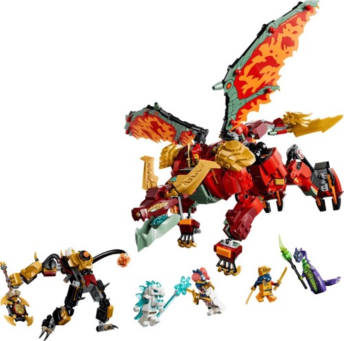 LEGO Ninjago 71868 - Transformujący smoczy mech Wyldfyre