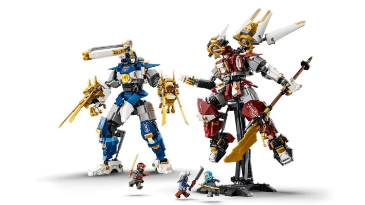 LEGO Ninjago 71870 - Bliźniacze tytanowe mechy
