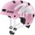 Kask rowerowy dziecięcy UVEX Kid 4 Style MIPS, sprawy strawberry matt
