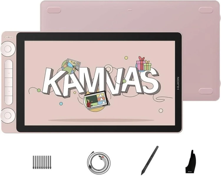Tablet graficzny Huion Kamvas 13 Pink