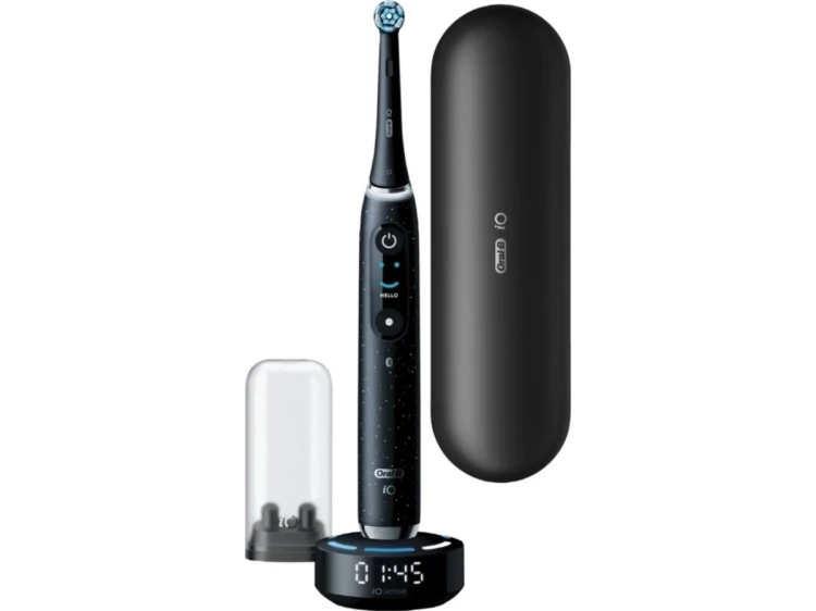 Szczoteczka do zębów ORAL-B iO Series 10 Cosmic Black elektryczna + ładowarka iO Sense Czarny