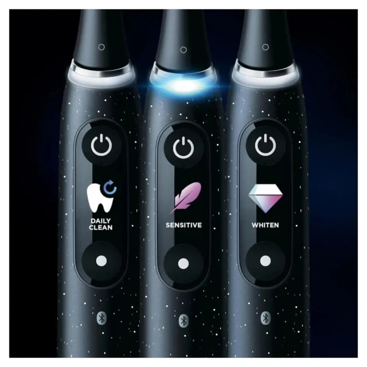 Szczoteczka do zębów ORAL-B iO Series 10 Cosmic Black elektryczna + ładowarka iO Sense Czarny