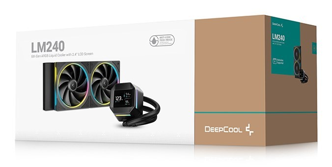 Chłodnica Wasserkühlung Deepcool LM240