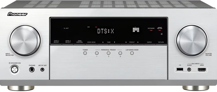 Amplituner kina domowego Pioneer VSX-LX305 srebrny