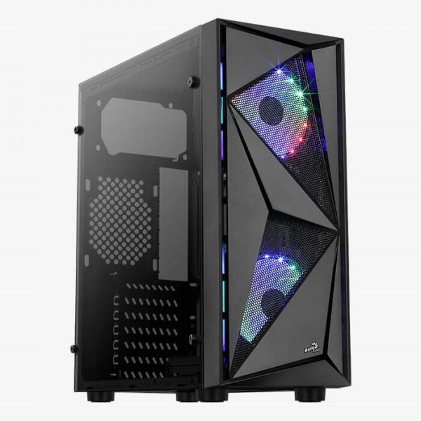 OBUDOWA AEROCOOL PGS GLIDER COSMO FRGB-G-BK-v1 2xF