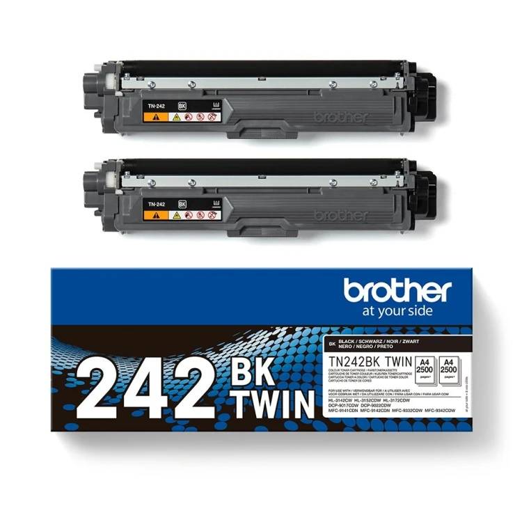 Toner Brother TN-242BKTWIN Czarny 2szt.